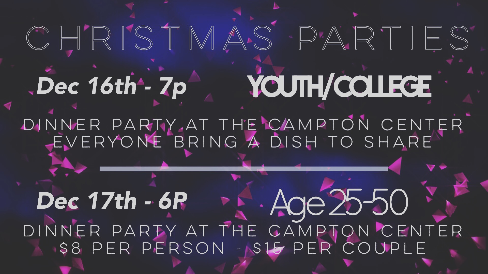 Youth Christmas Party